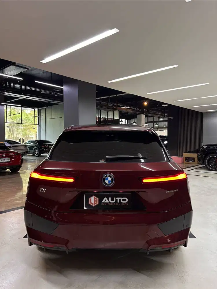 BMW iX EV xDrive40 AT 2024 Km22rb B189GPA Merah Nik 2023