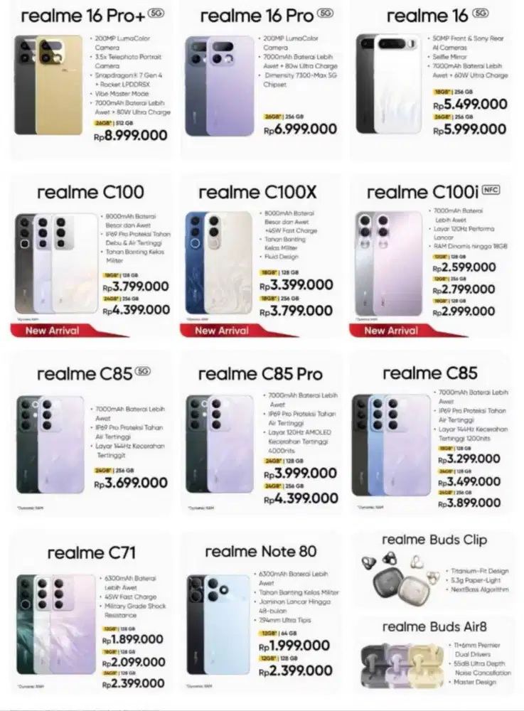 Realme paling murah