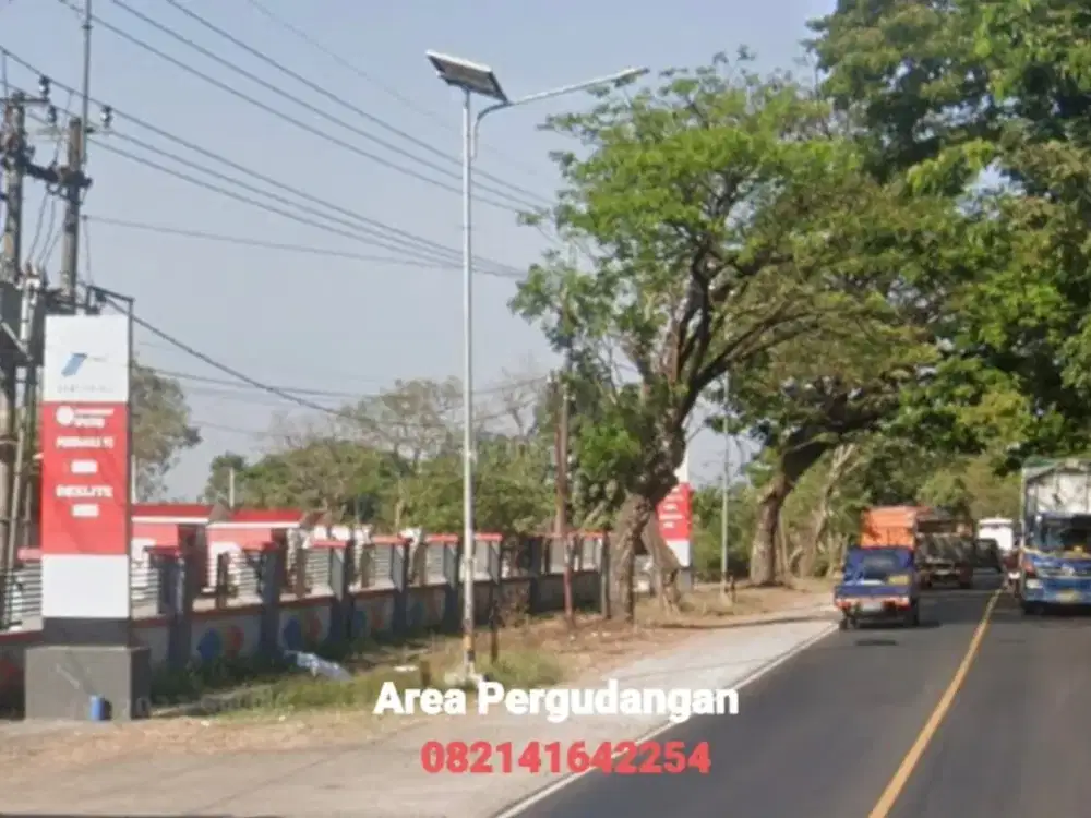 DIJUAL Tanah LD 101 mtr NOL Jalan Raya Propinsi, Caruban MADIUN, Strategis