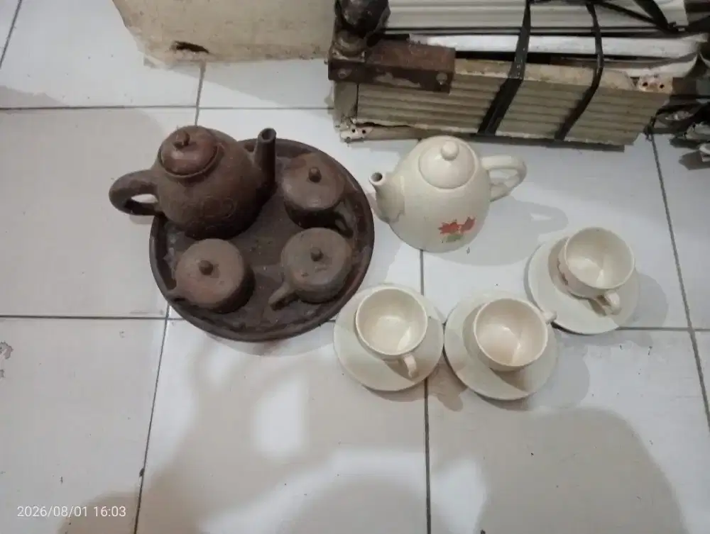 2 set cangkir teh