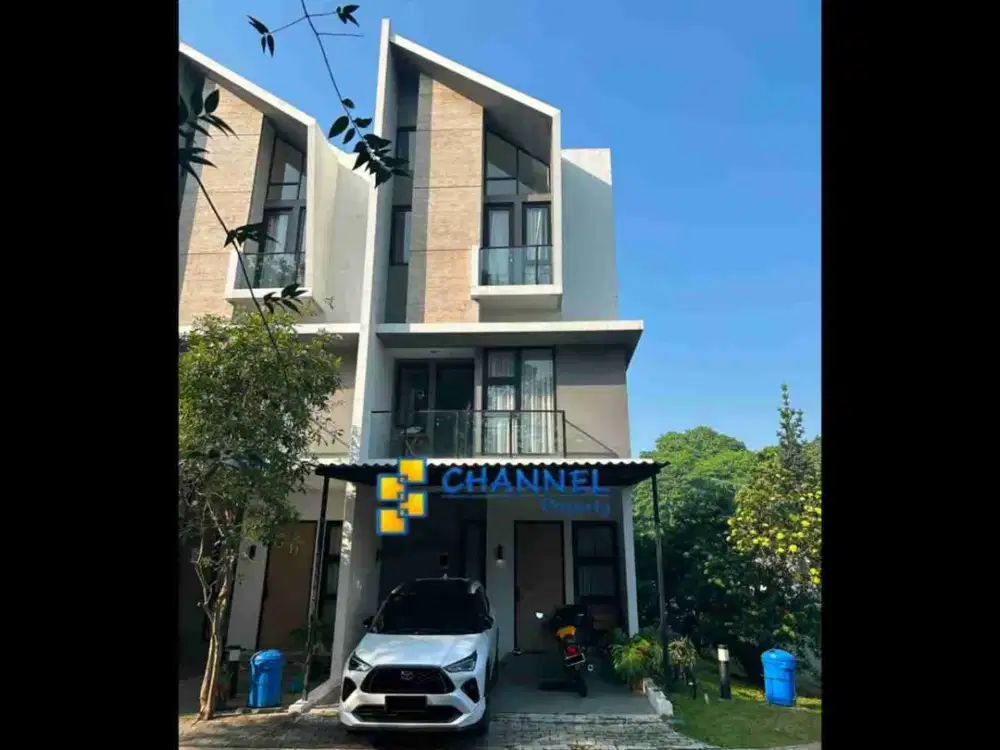 Jual Rumah Hoek 3 Lantai Siap Huni Dekat Mall Provence Suites BSD, Ea
