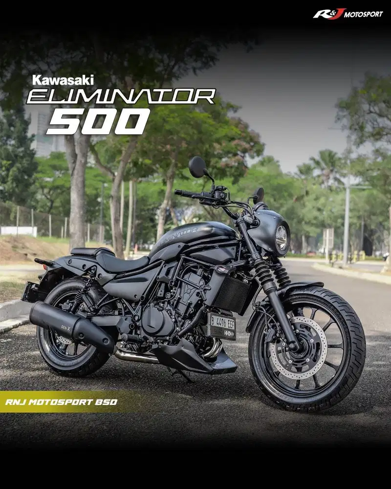 (Full Paper) Kawasaki Eliminator 450 Nik 2025 Km 4.000an Good Unit