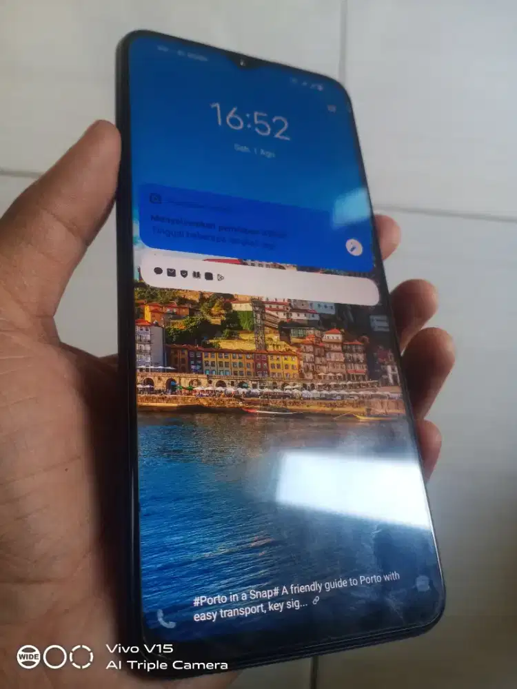 Hp vivo y51a kondisi normal standar pemakaian