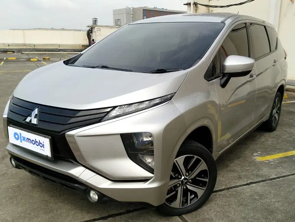 TDP 1 JUTA Mitsubishi Xpander 1.5 Exceed Bensin-AT 2019 Silver CERQB