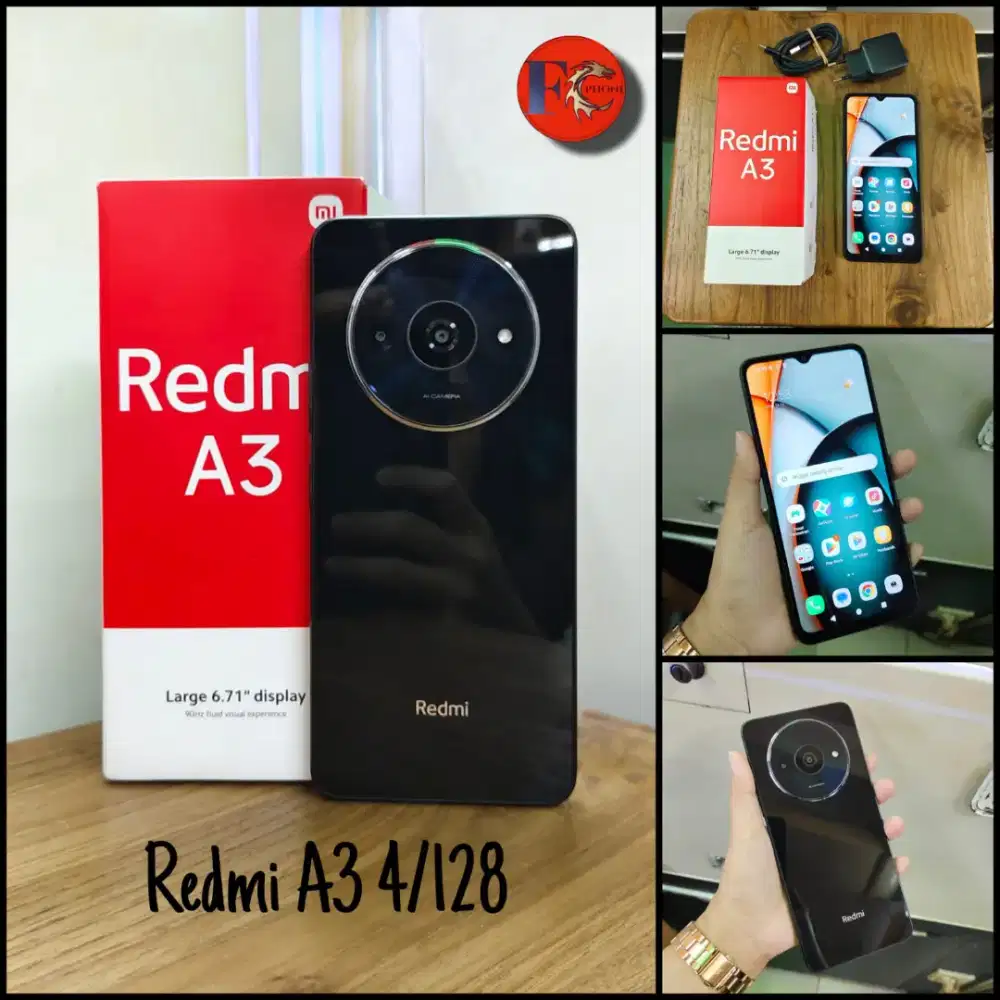 Jual Redmi A3 4/128 Second