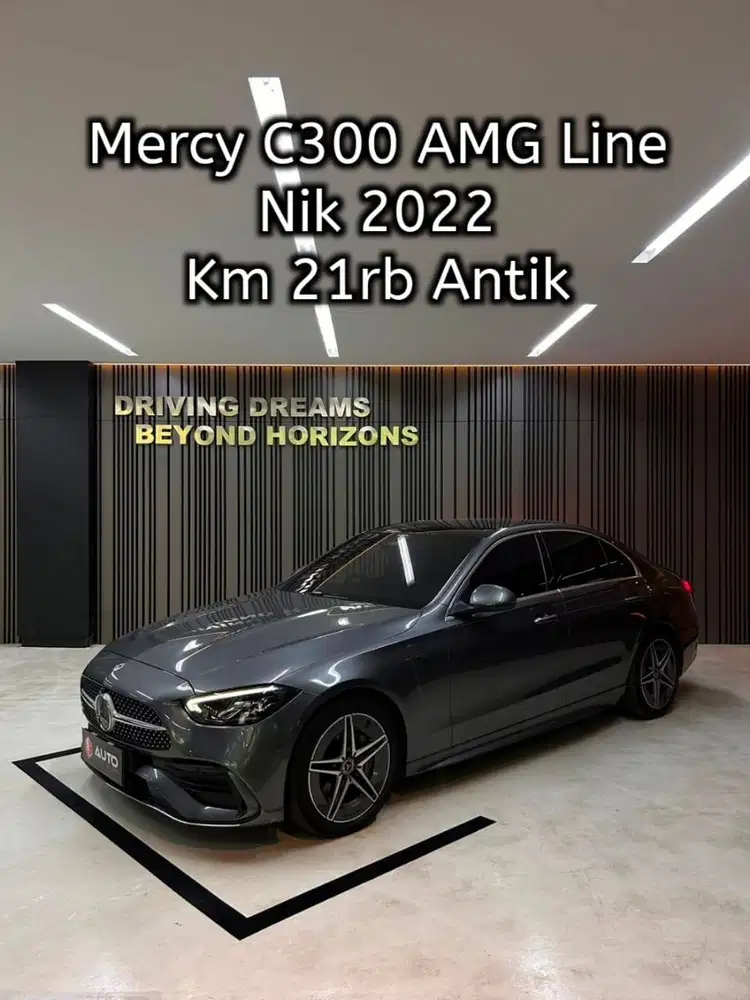 Mercedes Benz C300 AMG 2022 Mercy Km21rb Abu2 metalik B8593GK