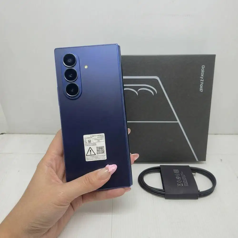 NO MINUS LIKE NEW 99% SAMSUNG GALAXY Z FOLD 7 5G 12/256 BLUE SHADOW E