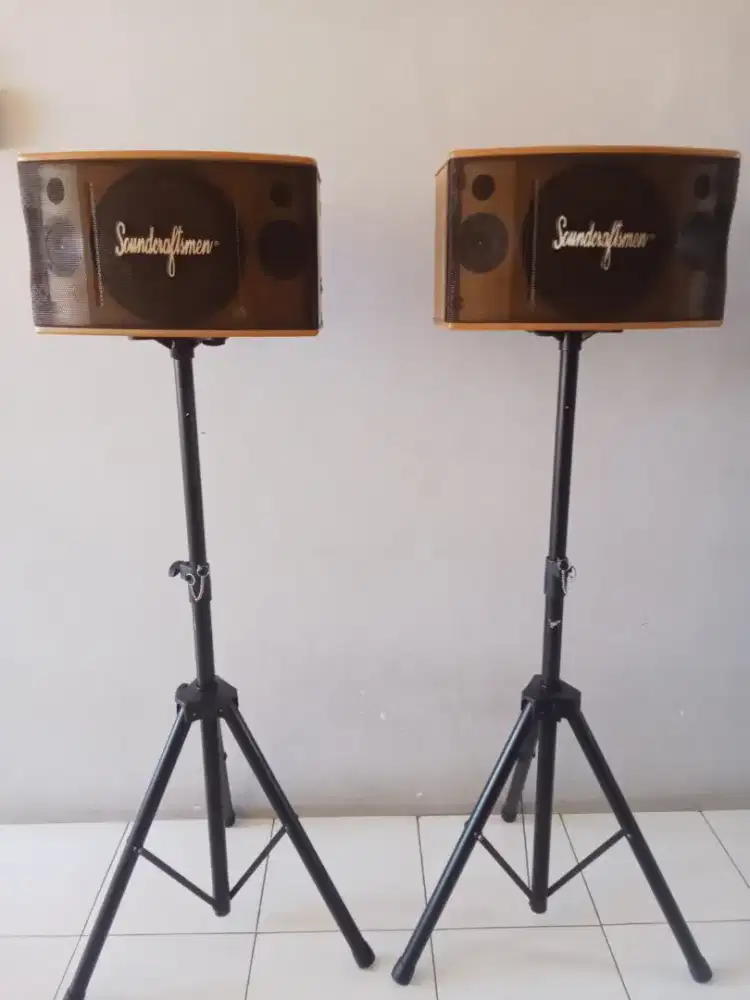 Sepasang Speaker Soundcrafmen original build up