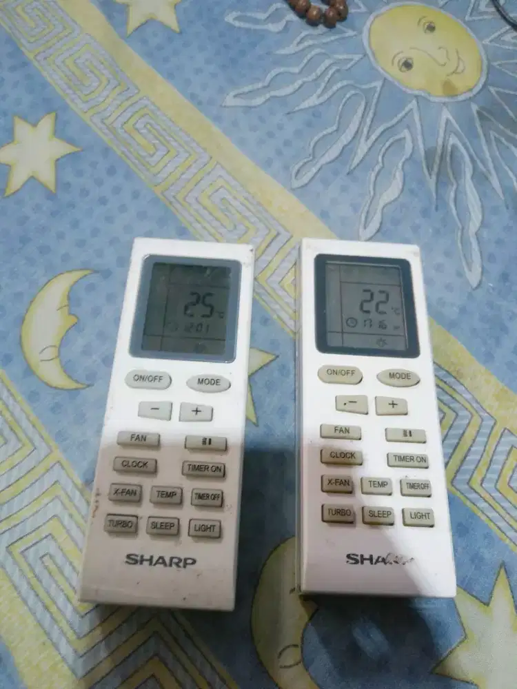 Remote AC sharp