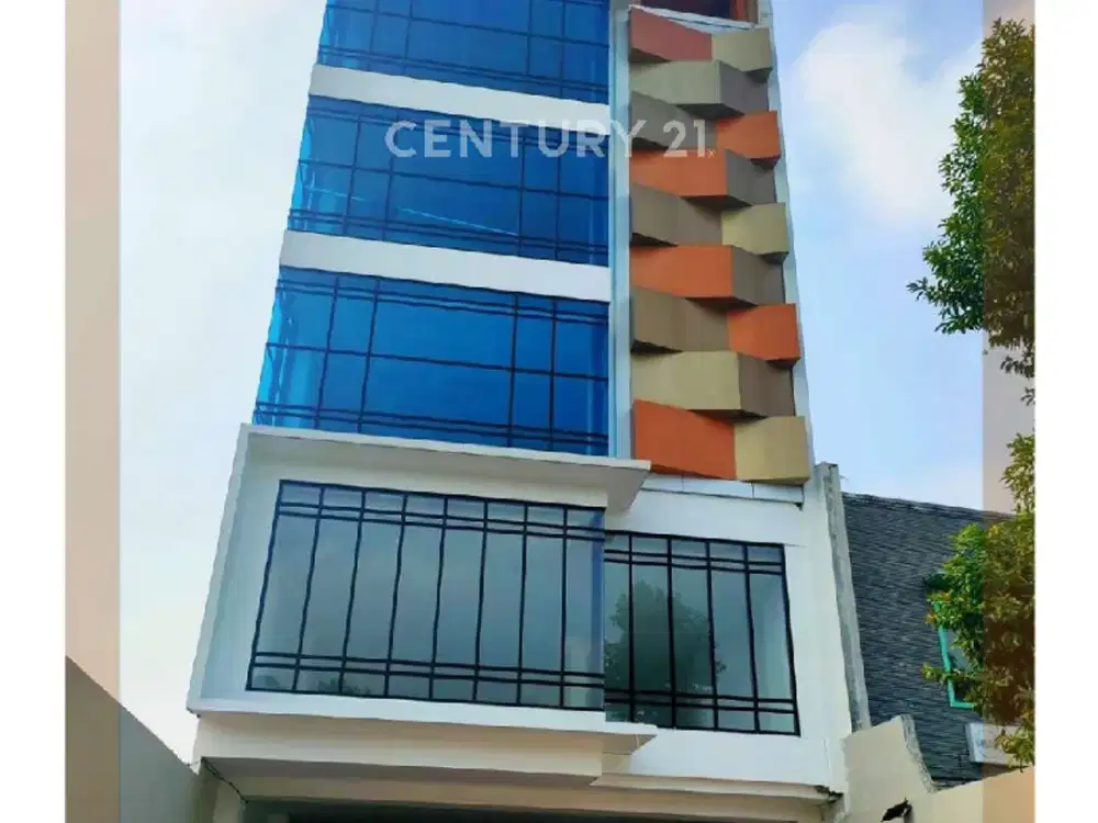 DIJUAL GEDUNG BARU 5 LANTAI+ LANTAI DAK DAERAH STRATEGIS JAKTIM