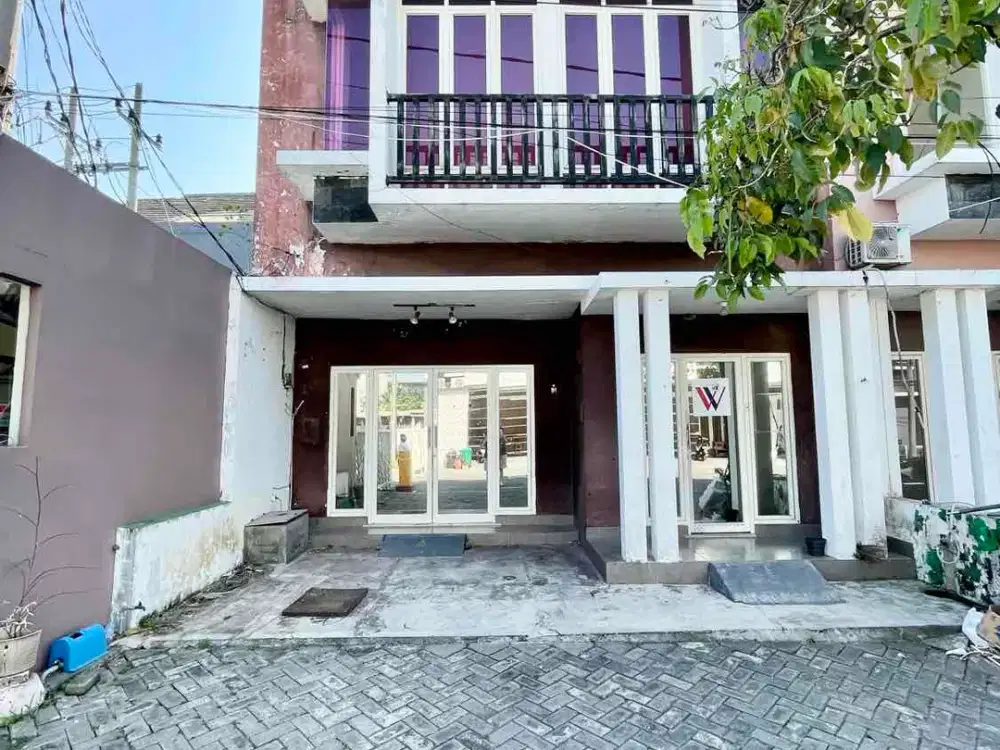 airport village jual sewa rumah strategis depan gerbang utama nol jalan Raya bypass Juanda cocok juga buat usaha