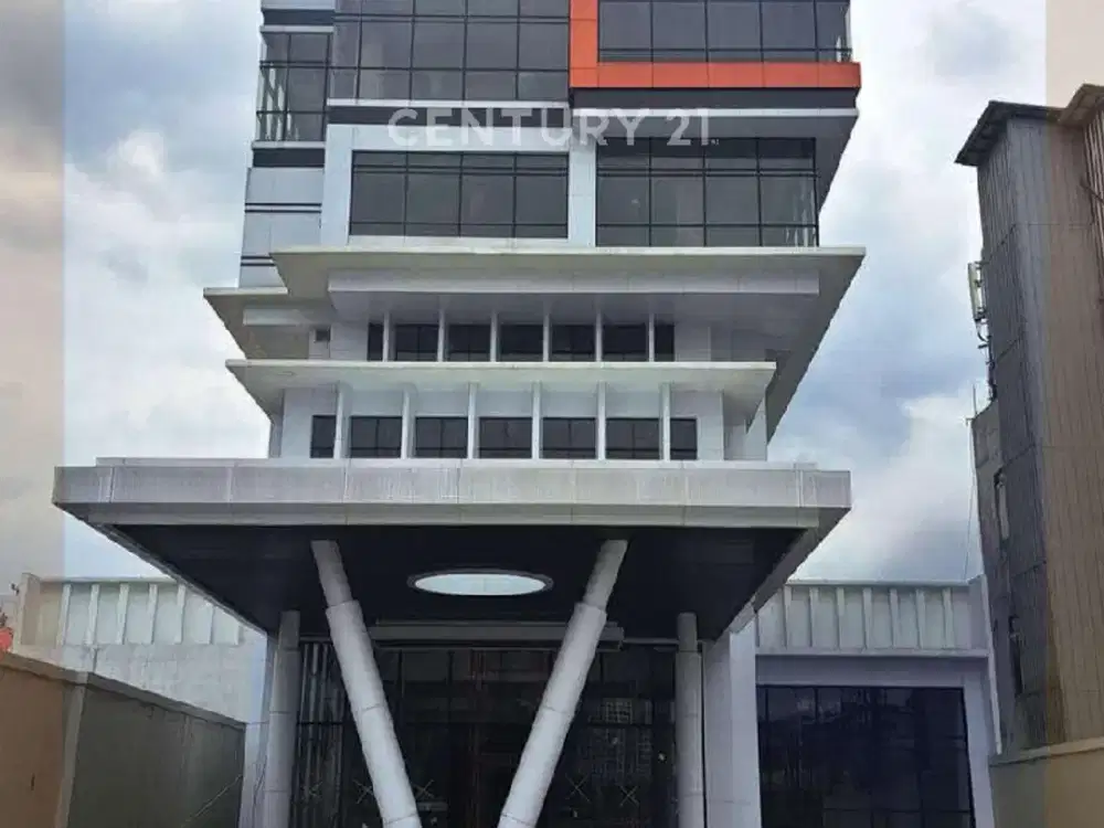 DIJUAL GEDUNG BARU 6 LANTAI + BASEMENT  DAERAH STRATEGIS OTISTA