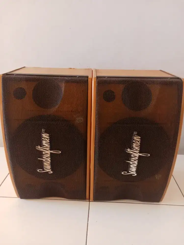 Sepasang Speaker Soundcrafmen original build up