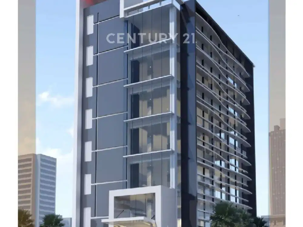 DIJUAL GEDUNG BARU 8 LANTAI DI PINGGIR JALAN RAYA JAKARTA SELATAN