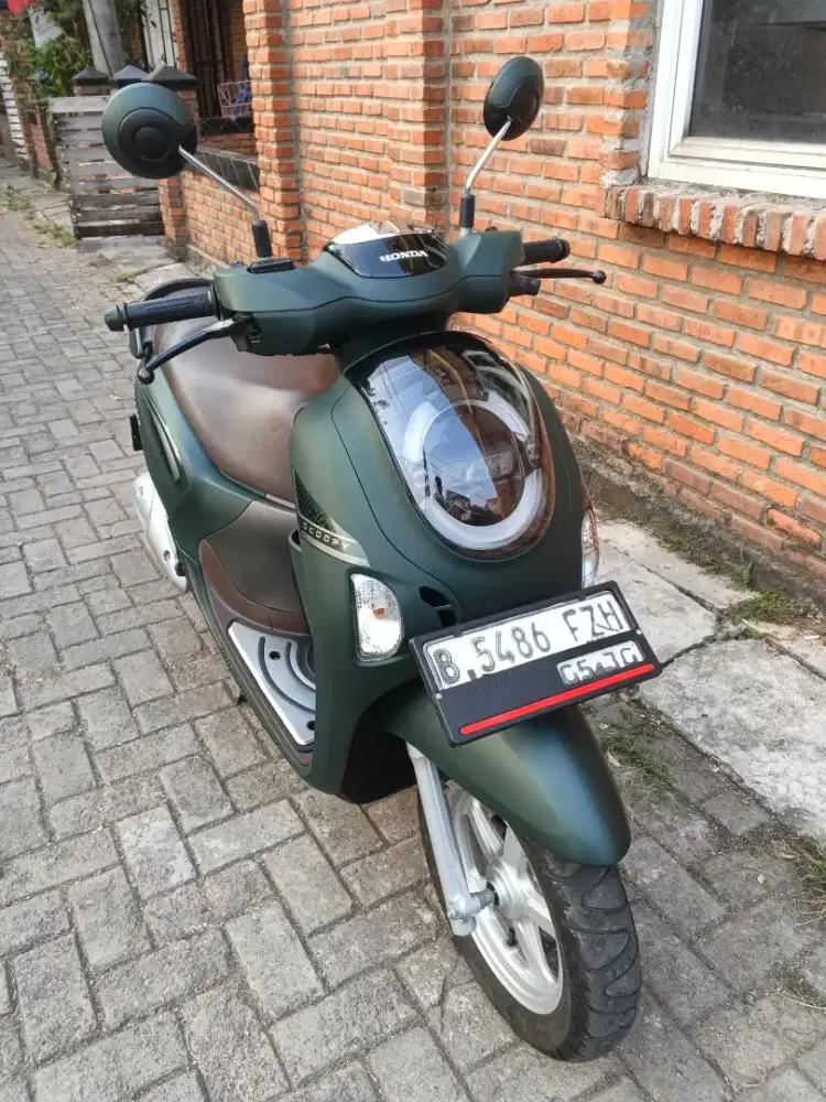 Honda New Scoopy Prestige Keyless 2025 Mulus Km low