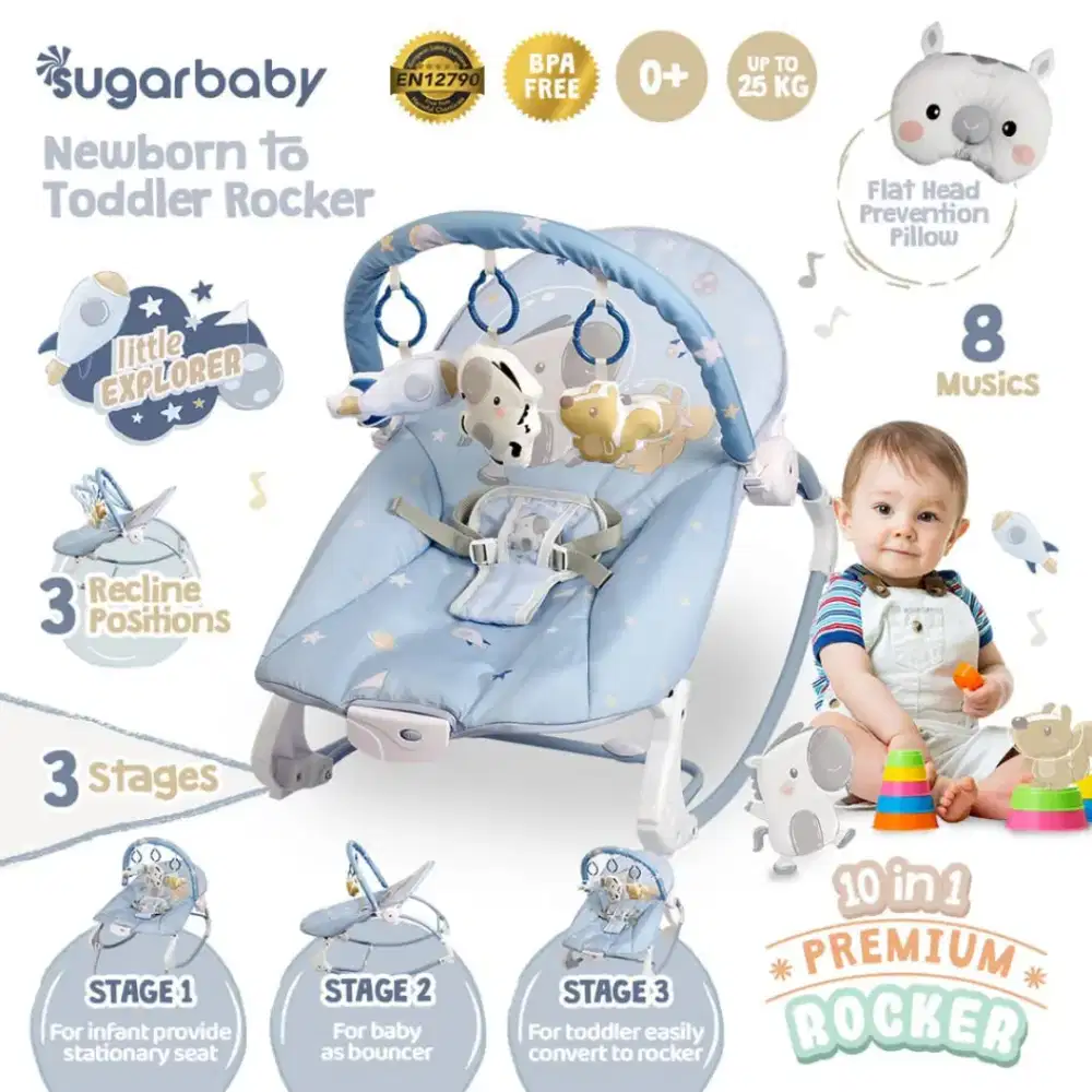 Dijual Box baby dan bouncer.