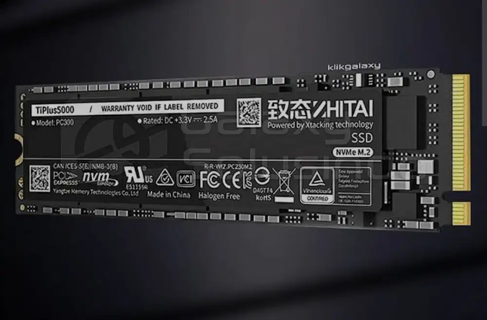ZHITAI SSD TiPlus5000 1024GB/2048GB