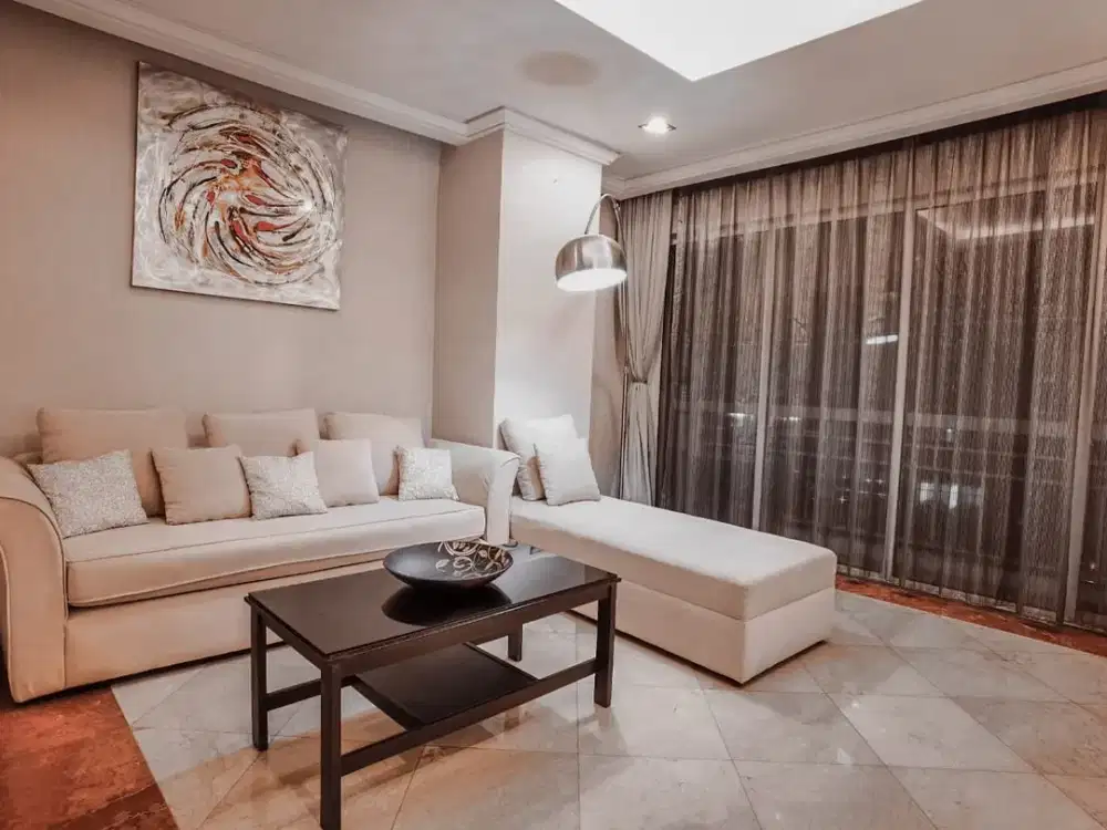 Disewakan Apartment Somerset Grand Citra 2+1 BR Daerah Mega Kuningan Jakarta Selatan