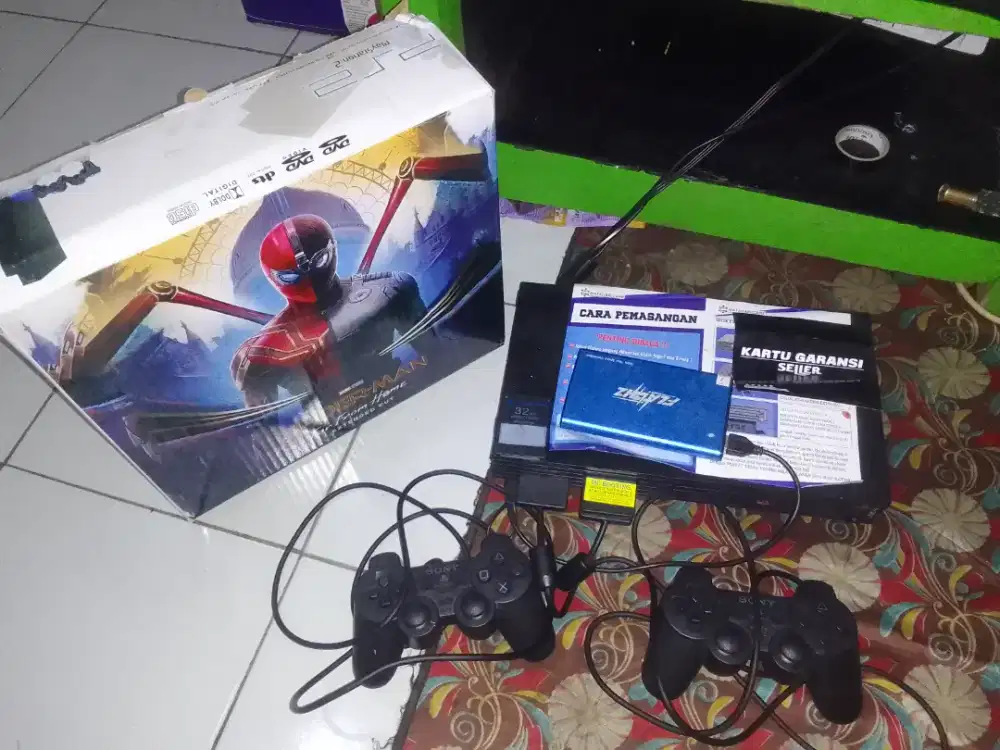 PS 2 Fat Fullset No Minus Hardisk Gede Game ada 288 TT/BT Masuk