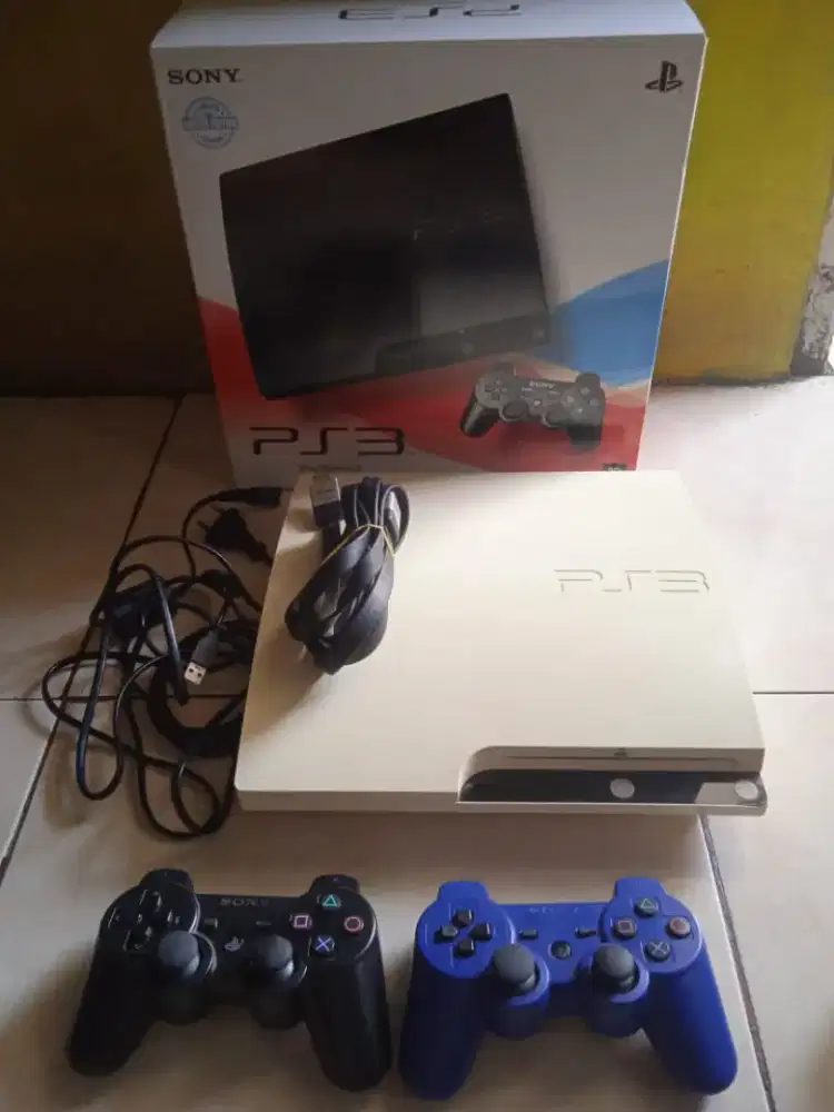 PS3 slim 320gb seri 25 normal fullset Poris cipondoh