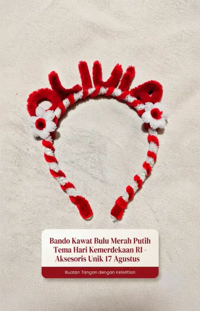 HANDMADE BANDANA CRAFT edisi 17an
