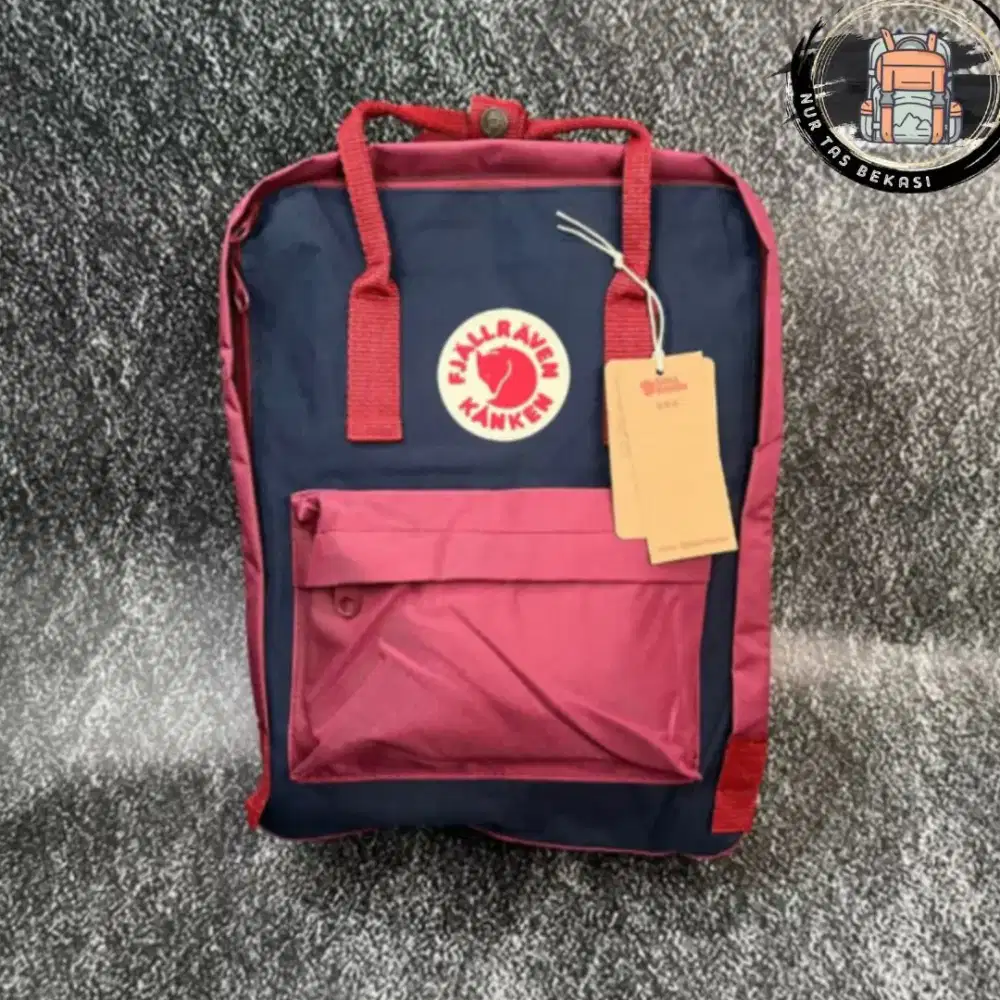 Tas Ransel Kanken Navy maroon