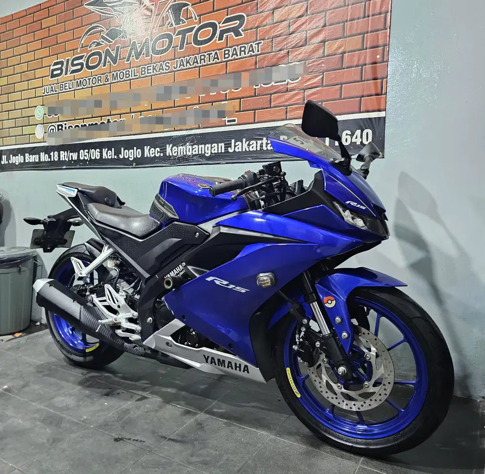 Sperti baru! YAMAHA NEW R15 V3 155 VVA 2018 Pajak Panjang R 15