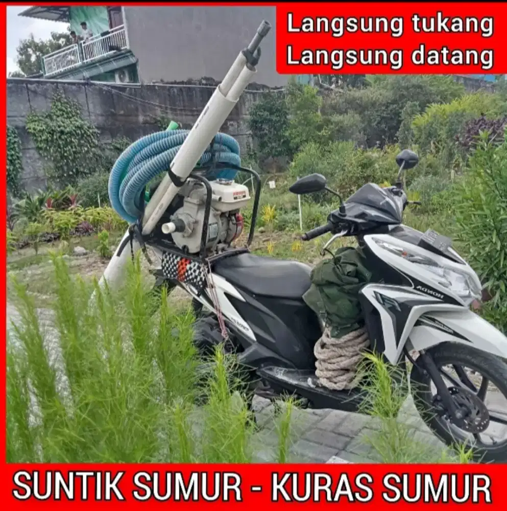Jasa service sumur,sumur bor suntik gali,servis service pompa air bor