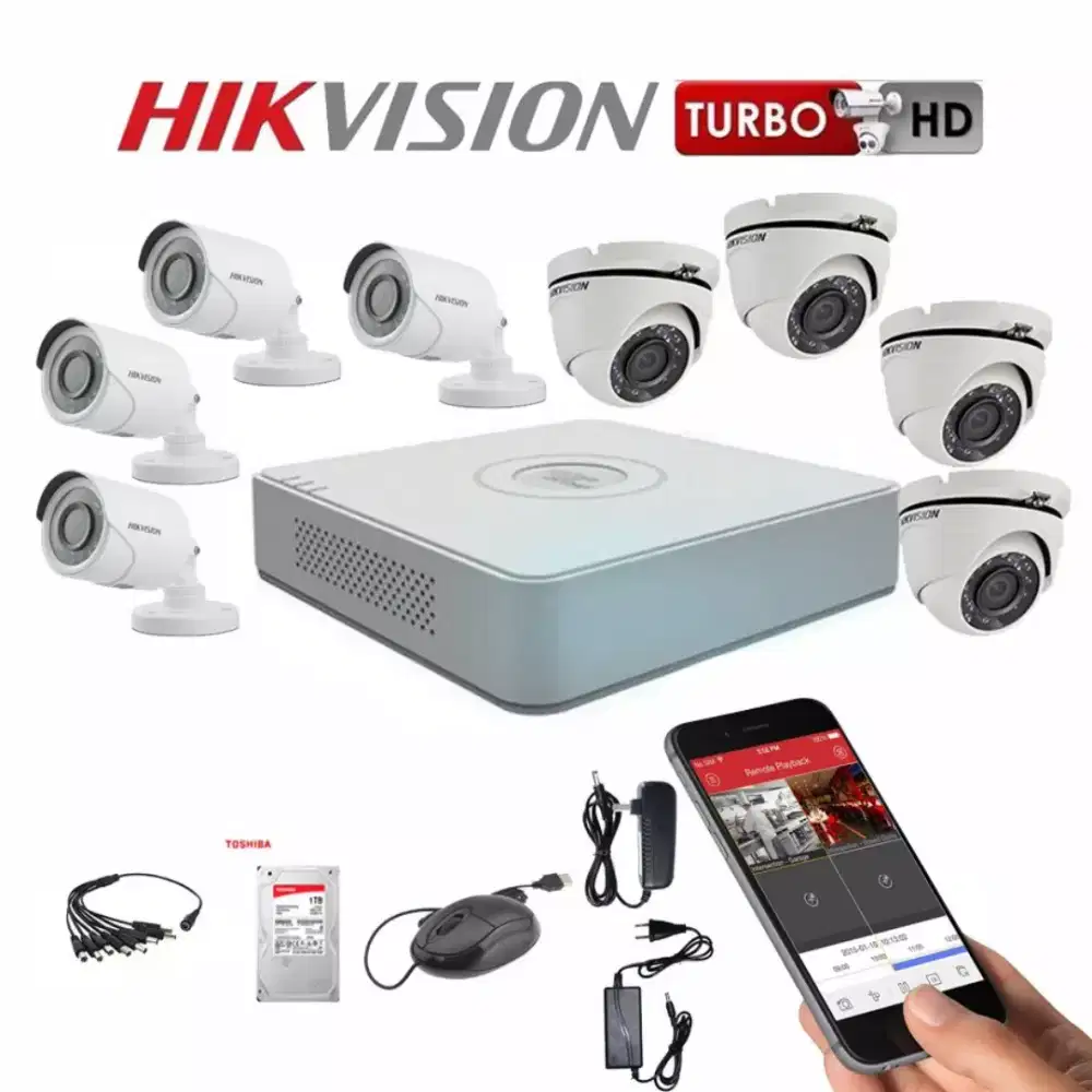 ( super murah ) paket camera cctv online plus pasang