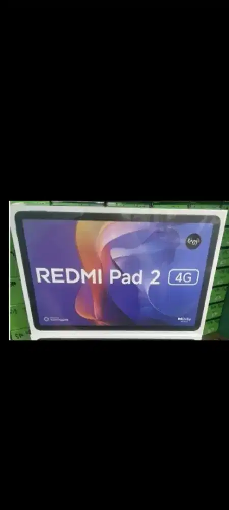 Tablet Xiaomi redmi pad 2 4G 256gb bisa kartu SIM card sinyal 4G LTE