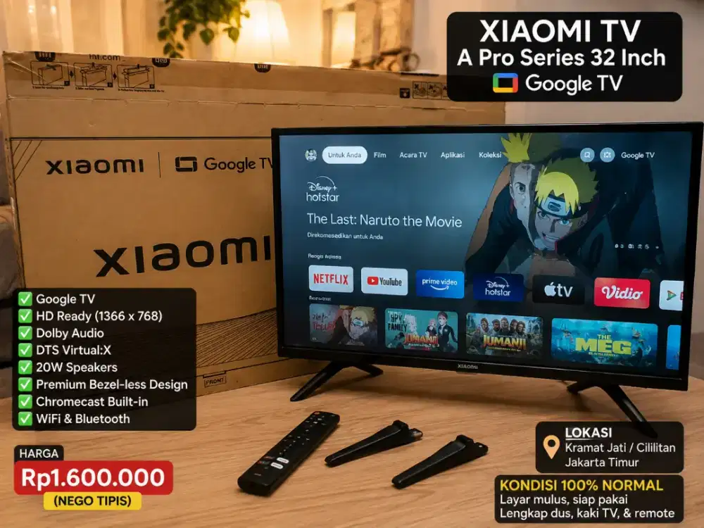 Xiaomi TV A Pro Series 32 Inch Google TV