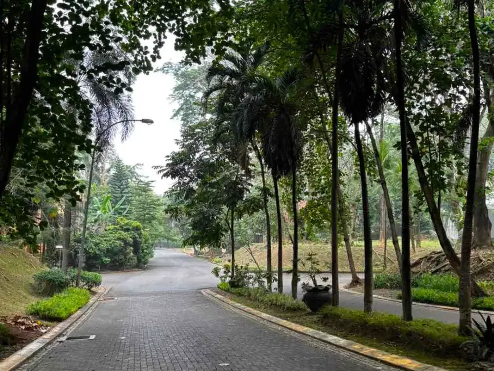 Dijual lahan sangat bagus di BSD City dalam cluster view lapangan golf
