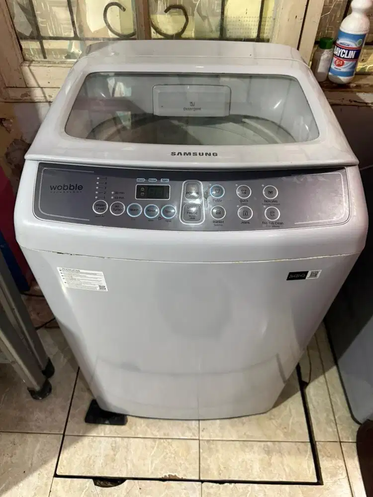 Mesin cuci top loading samsung 8,5kg