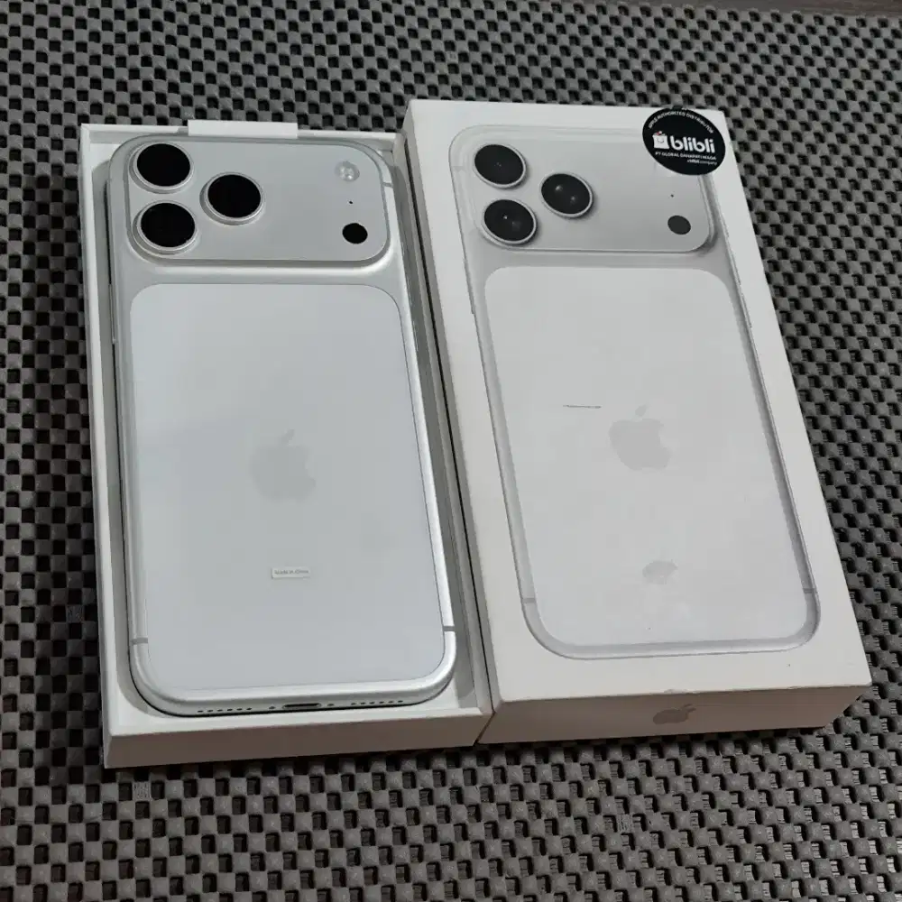 iPhone 17 PRO MAX 256GB [ SILVER ] Garansi Resmi iBox