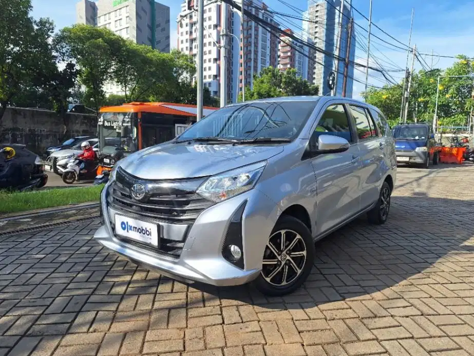 TDP 8, JT Toyota Calya 1.2 G Bensin-AT Silver 2022