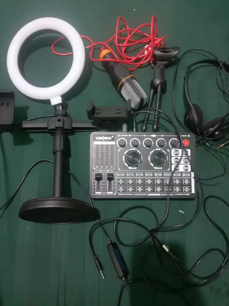 1 set Soundcard karoeke