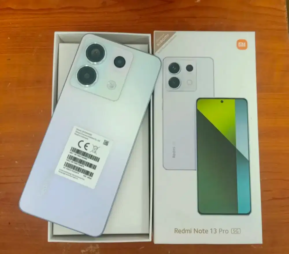 Xiaomi redmi note 13 pro 5G 8/256gb lengkap