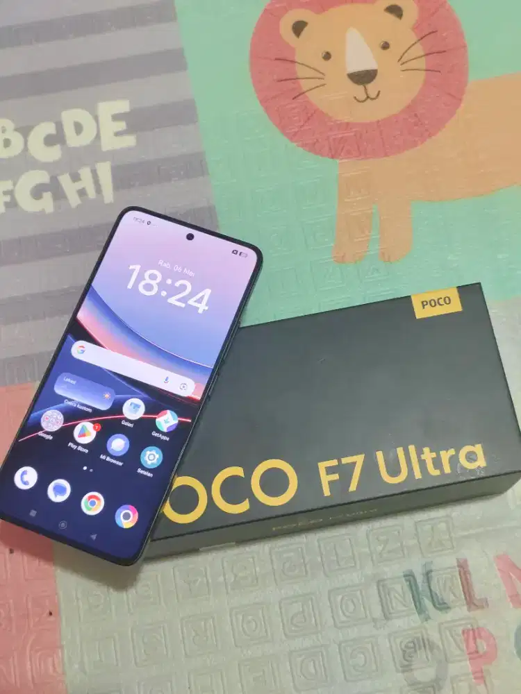 Poco f7 ultra 12/256gb lengkap