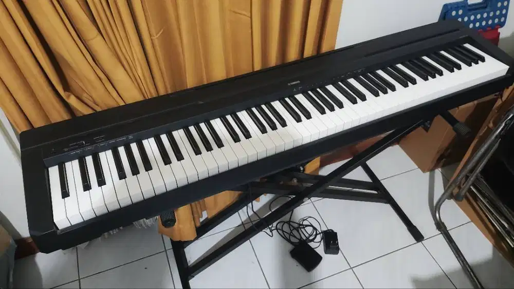 Jual Digital Piano Yamaha P-45 kondisi bagus minus stand partitur