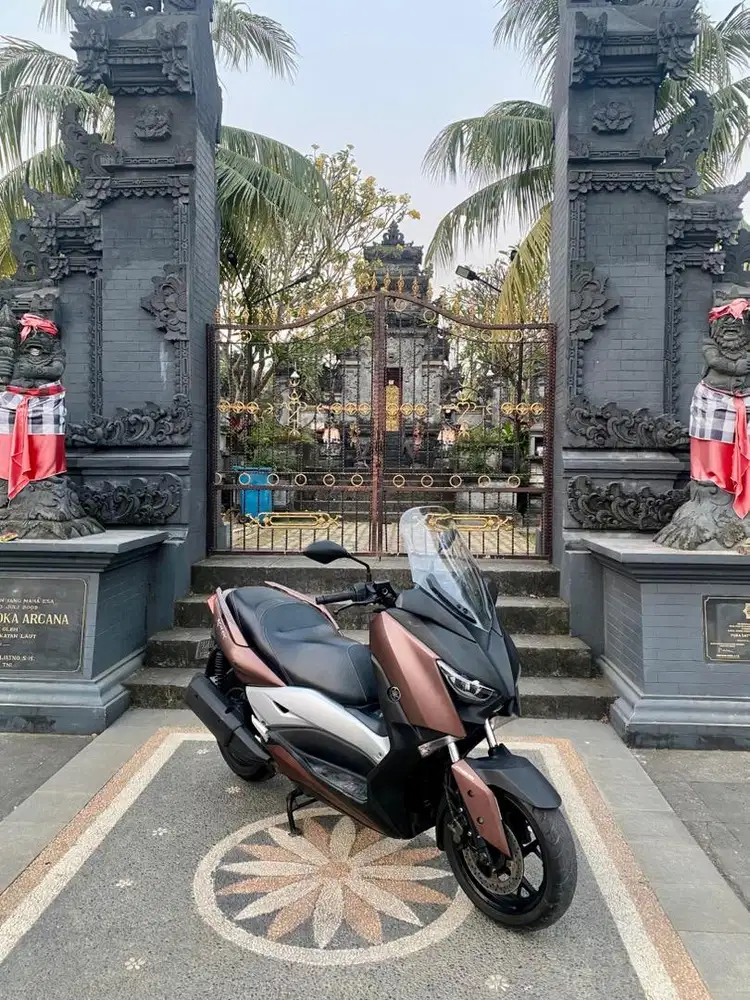 Yamaha Xmax ABS Coklat 2017 Odo rendah rasa baru
