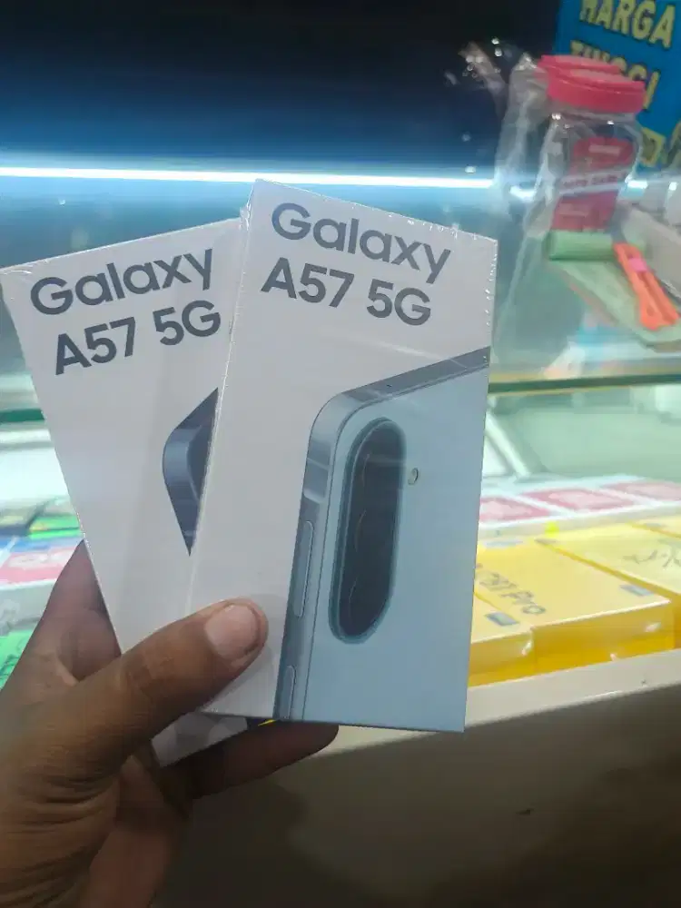 New Samsung galaxy A57 5G ram8/256 garansi resmi 1 tahun