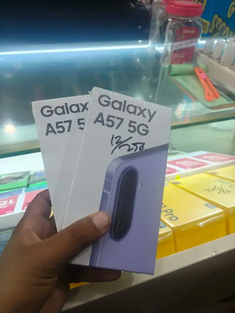 New Samsung galaxy A57 ram12/256 garansi resmi 1 tahun