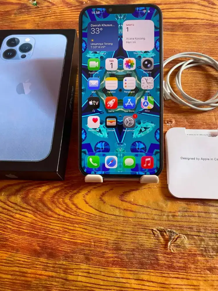 Iphone 13 Pro Max 128gb blue inter all operator fulset