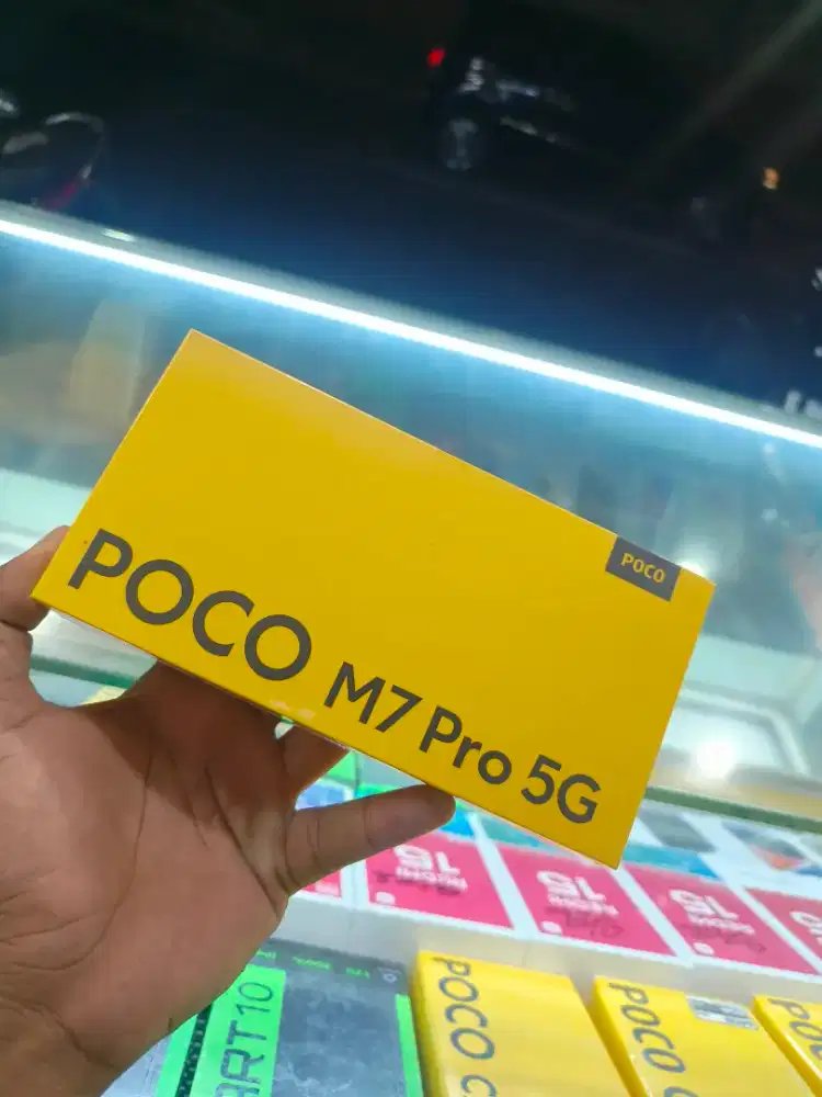New Poco m7 pro 5G ram8/256 garansi resmi 1 tahun