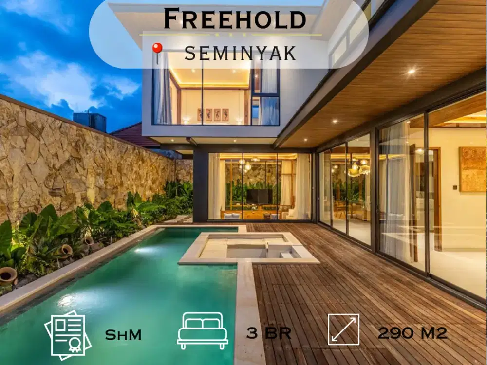 Luxury Design Tropical Villa in Prime Seminyak, Bali