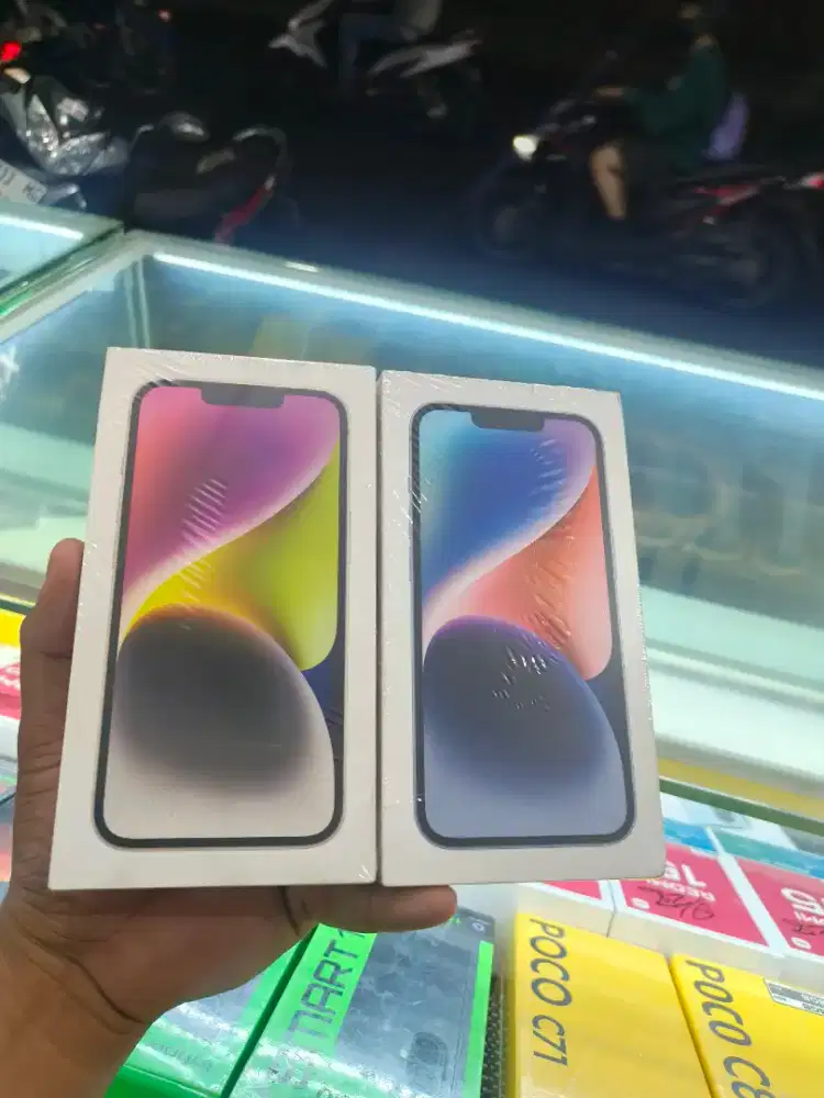 New iPhone 14 128gb  iBox garansi resmi 1 tahun ibox