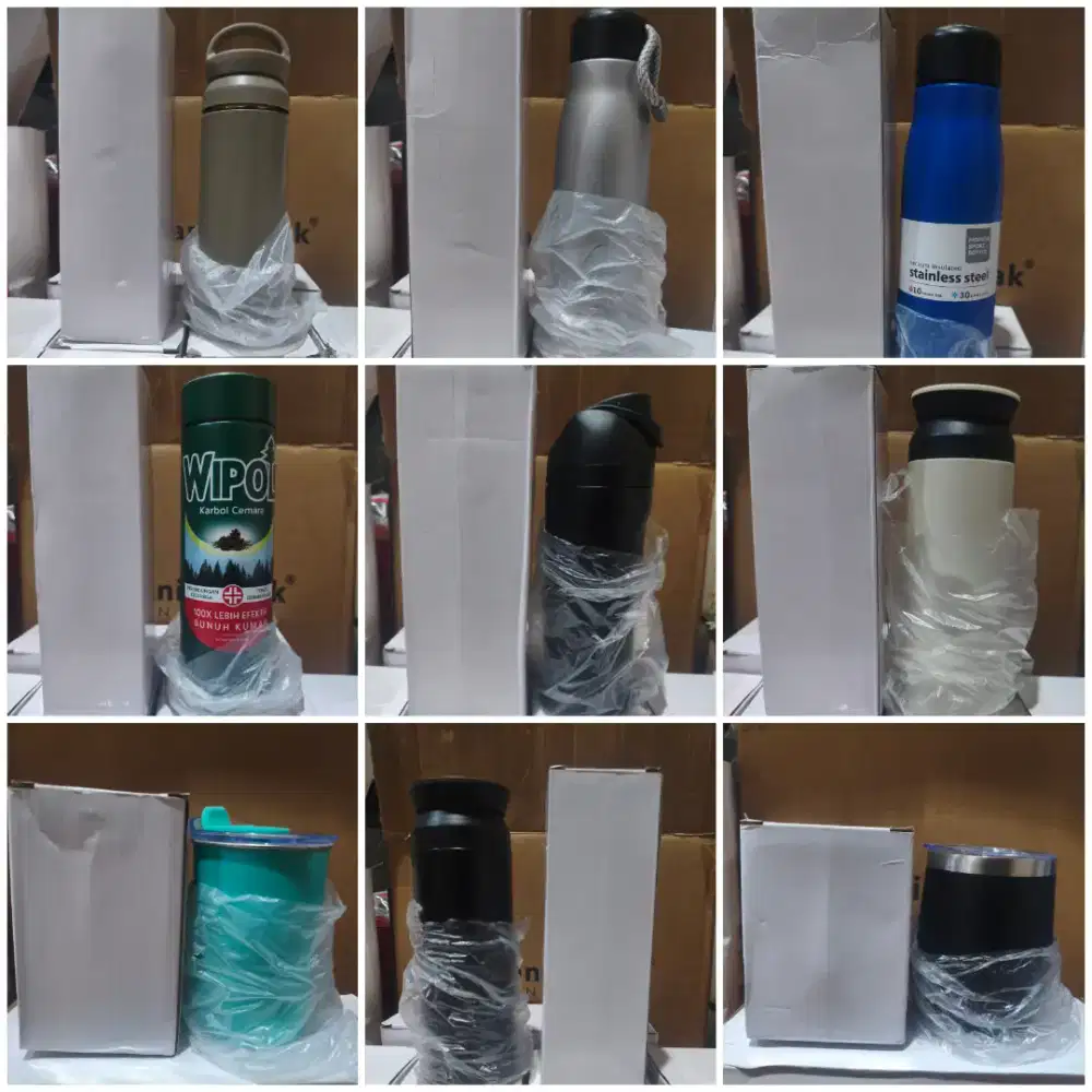 Tumbler sport tempat minum stainless