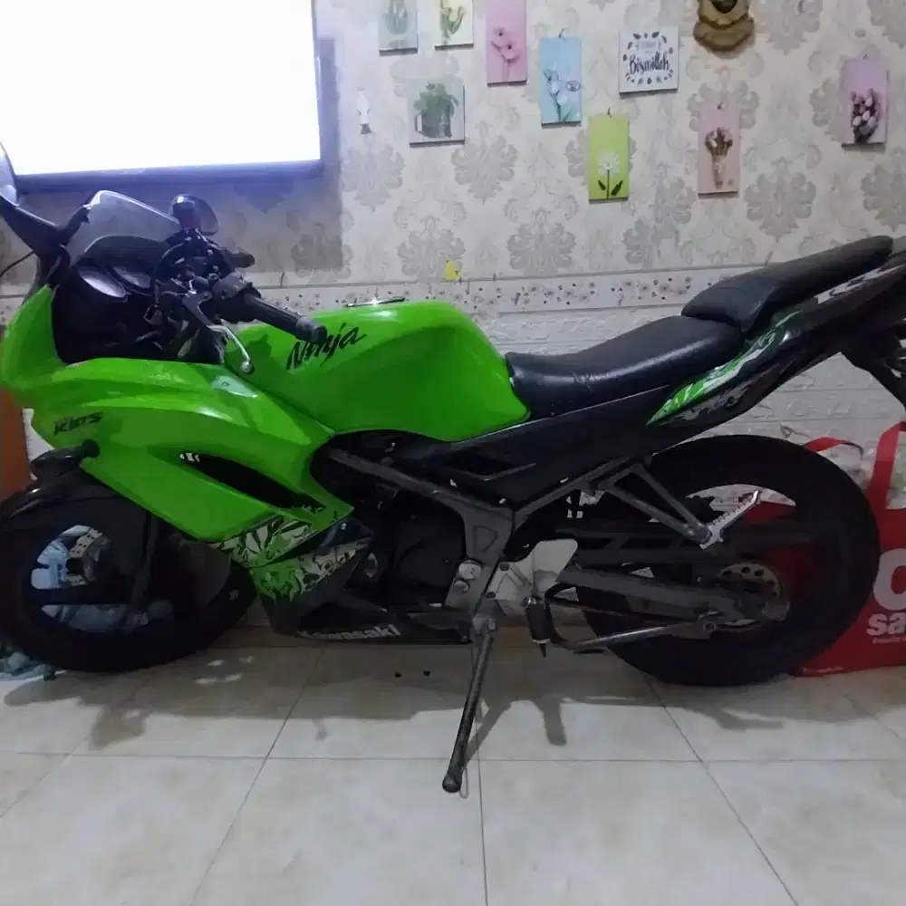 Ninja RR thn 2013 warna hijau