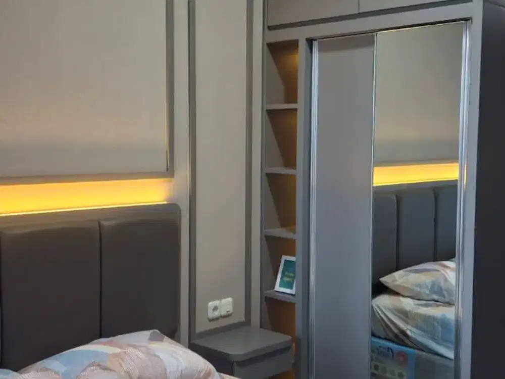 DIJUAL APARTEMEN BELLA PAKUWON CITY MALL LANTAI 18 - BARU GRESS - FULL FURNISH