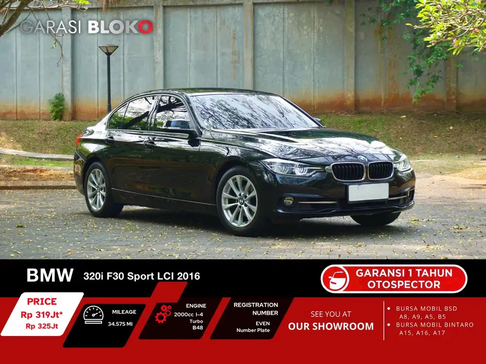 BMW 320i F30 Sport Line LCI 2016 / 2017